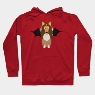 Rough Collie Halloween Fancy Dress Costume Hoodie